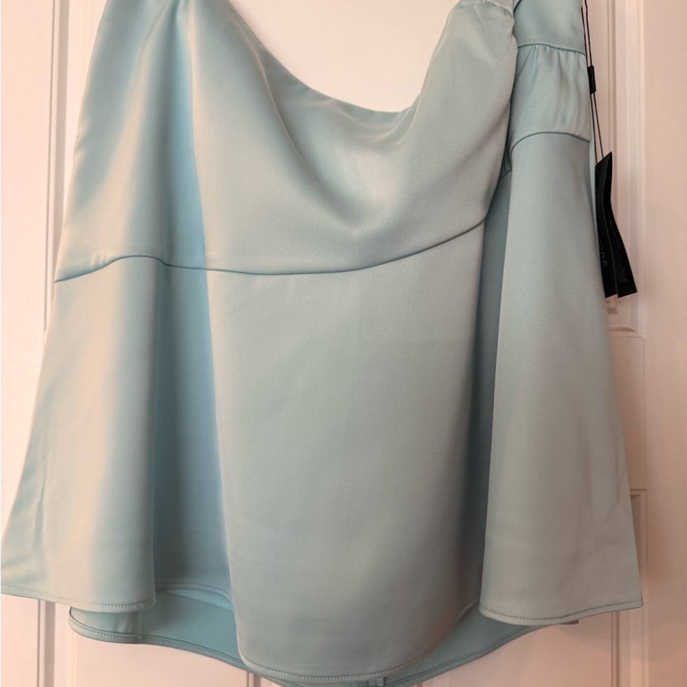 11 Honore Mint Blue Circle Skirt